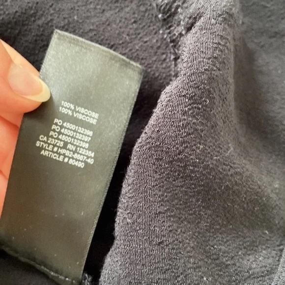 Aritzia Sunday Best Marion black wrap dress - Picture 11 of 11